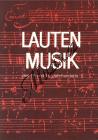 Album | Lautenmusik d. 17.u.18. Jhs. 1 | Noty na loutnu