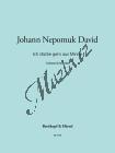 David Johann Nepomuk | Ich stürbe gern aus Minne | Noty pro sólový zpěv