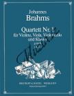 Brahms Johannes | Klav.Quartett 1 g-moll op. 25 | Noty pro Klavírní kvartet