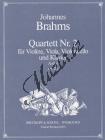 Brahms Johannes | Klav.Quartett 2 A-dur op. 26 | Noty pro Klavírní kvartet