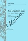 Bach Johann Christoph | Lamento Ach, Dass ich Wassers | Klavírní výtah - Noty pro sólový zpěv