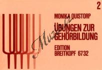 Quistorp Monika | Übungen zur Gehörbildung Heft2 | Noty pro sólový zpěv