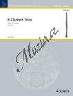 Album | 8 Klarinetten-Trios des 18. Jahrhunderts - Provozovací partitura | Noty na klarinet