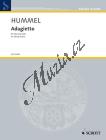 Hummel Bertold | Adagietto op. 75d - Partitura a party | Noty pro smyčcový sextet
