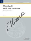 Francaix Jean | Petite Valse Européenne - Klavírní výtah a sólový part | Noty na tubu