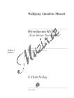 Mozart Wolfgang Amadeus | Divertimento KV 525 - Malá noční hudba | Part-housle 1 - Noty pro smyčcový kvintet