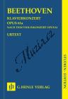 Beethoven Ludwig van | Klavírní koncert D dur opus 61 podle houslového koncertu opus 61 | Studijní partitura - Noty pro orchestr
