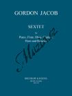 Jacob Gordon | Sextett | Noty pro klavírní sextet