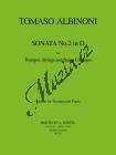 Albinoni Tomaso | Sonata Nr. 2 in D | Noty na trubku