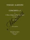 Albinoni Tomaso | Concerto a 5 in F op. 9/3 | Partitura a party - Noty pro orchestr