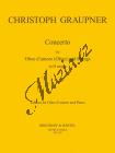 Graupner Christoph | Konzert in D | Klavírní výtah a sólový part - Noty na hoboj d'amore