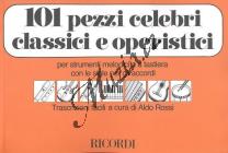 Album | 101 PEZZI CELEBRI CLASSICI E OPERISTICI | Noty na zobcovou flétnu