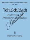 Bach Johann Sebastian | Kantate 170 Vergnügte Ruh | Partitura - Noty pro sólový zpěv