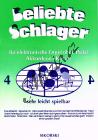 Album | Beliebte Schlager für elektronische Orgel ohne Pedal, Akkordeon oder Klavier - Heft 4 | Sborník - Noty na keyboard
