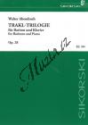 Abendroth Walter | Trakl-Trilogie für Bariton und Klavier | Noty pro sólový zpěv