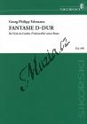 Telemann Georg Philipp | Fantasia für Viola da gamba (oder Violoncello) senza basso | Noty na violu da gamba