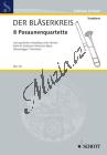 Album | 8 Posaunenquartette - Partitura a party | Noty na trombón