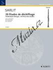Album | 20 Études de déchiffrage - Provozovací partitura | Noty na klarinet