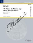Album | 10 Piéces du Moyen Âge et de la Renaissance - Provozovací partitura | Noty na zobcovou flétnu