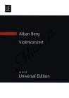 Berg Alban | Violinkonzert | Studijní partitura - Noty pro orchestr