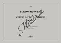 Carnovich Egidio | METODO RAPIDO E COMPLETO PER OCARINA | Noty na foukací harmoniku