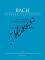Bach Johann Sebastian <br> Klavierbüchlein für Wilhelm Friedemann Bach <br> Provozovací partitura - Noty na cembalo